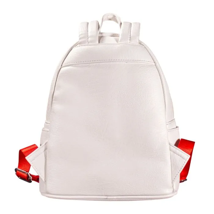 10" Sanrio - Hello Kitty Cosplay Faux Leather Mini Backpack Bag Loungefly Exclusive