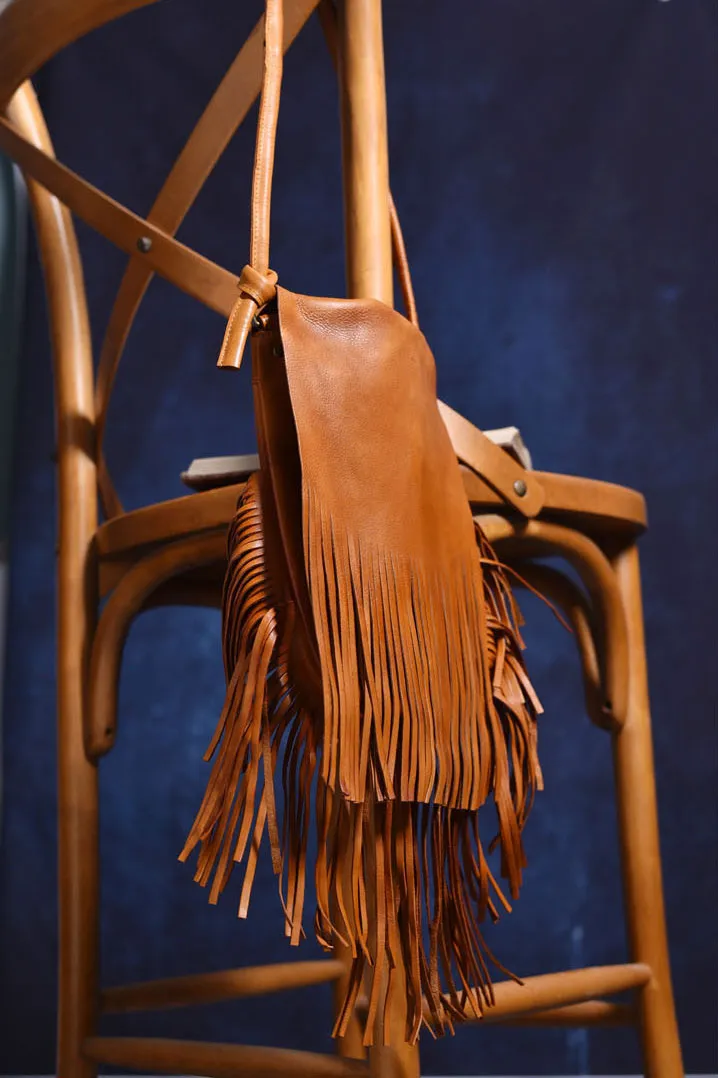 Boho Womens Fringe Crossbody Purse Ladies Shoulder Bag