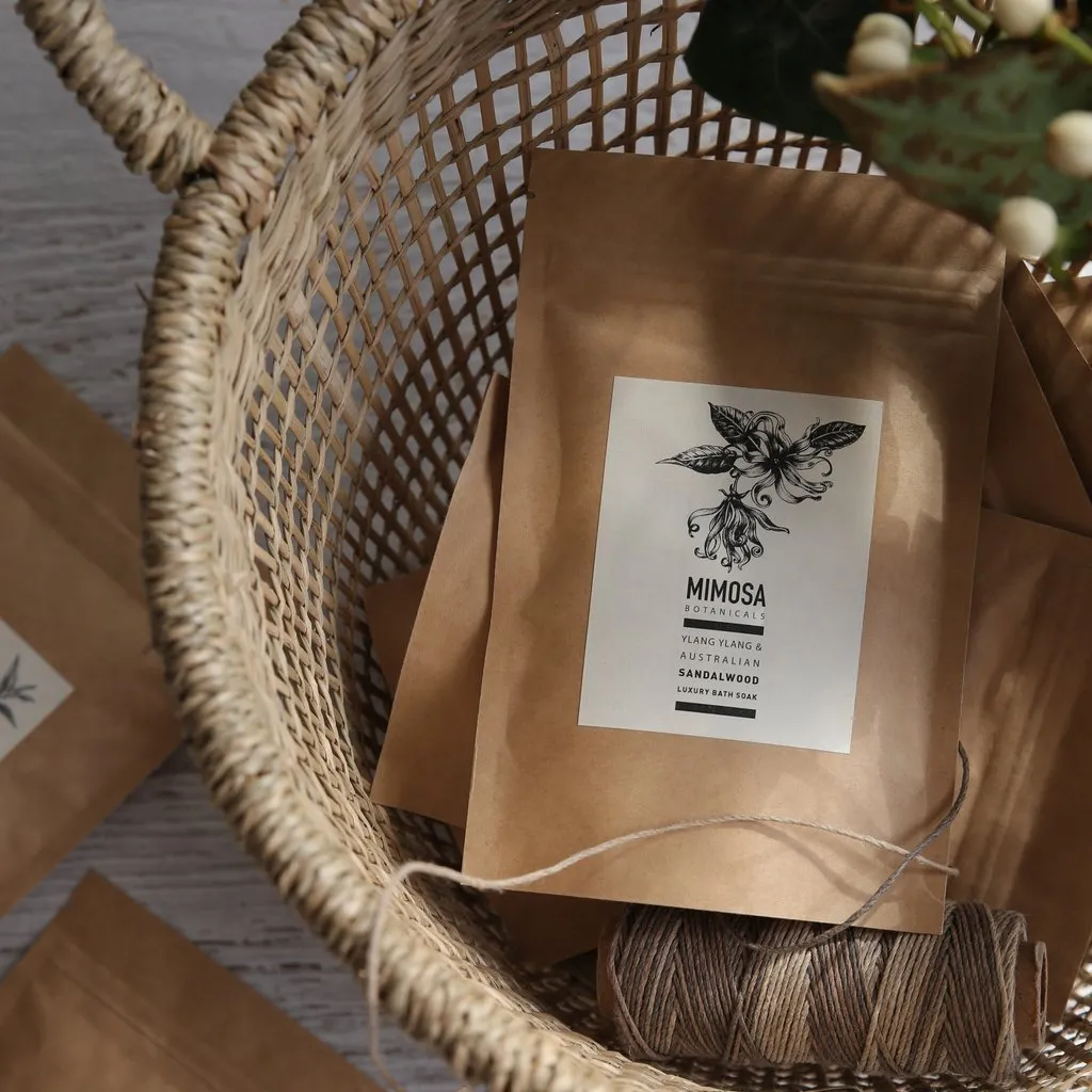 Botanical Bath Soaks : Sachets