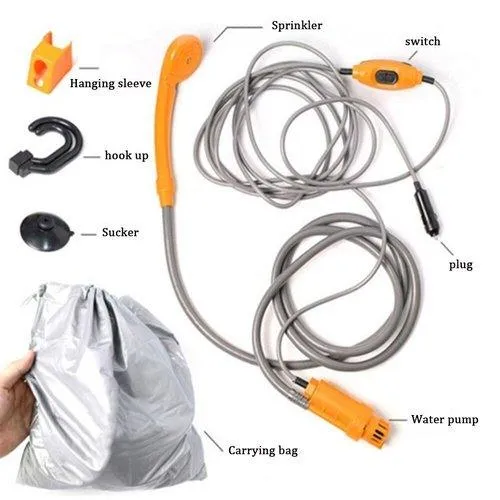 Camping Portable Shower Bag Kit