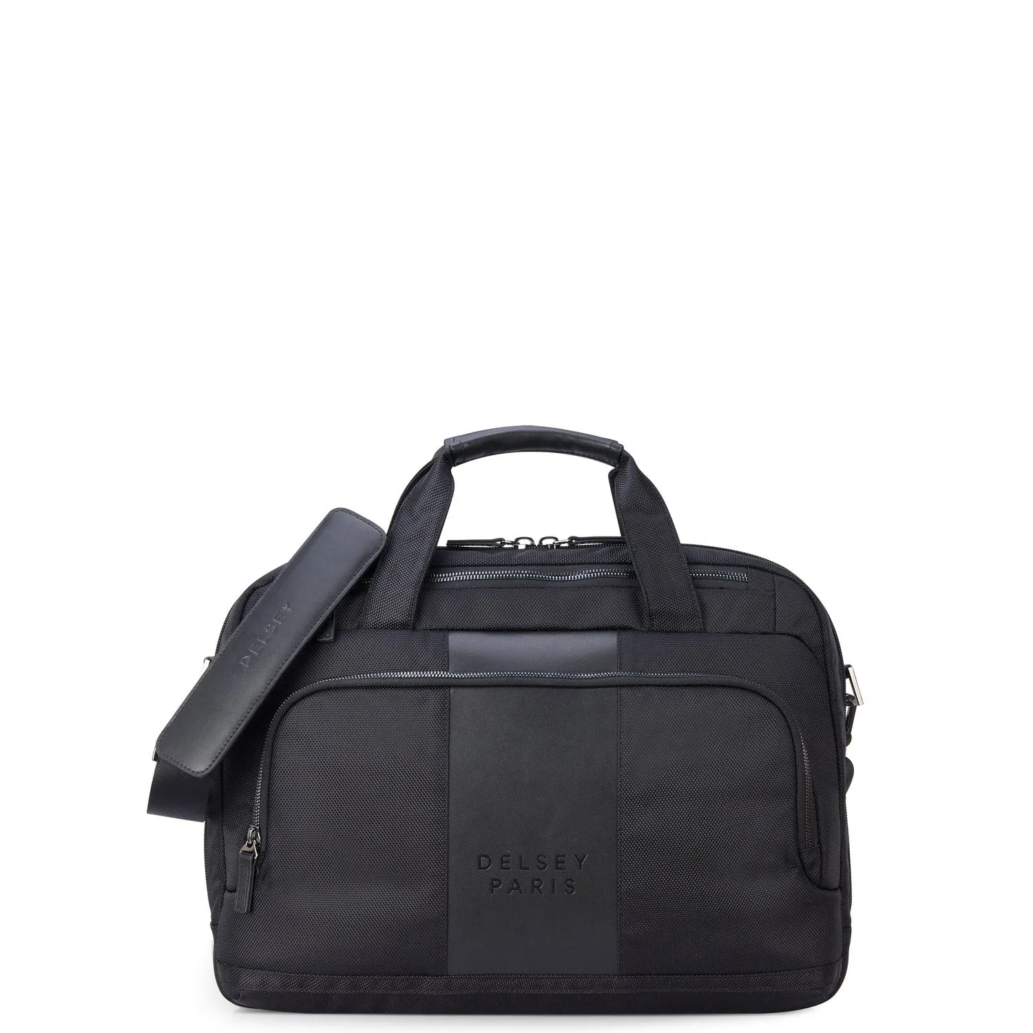 Delsey Wagram 1 Comparment Satchel Briefcase 15.6 inch