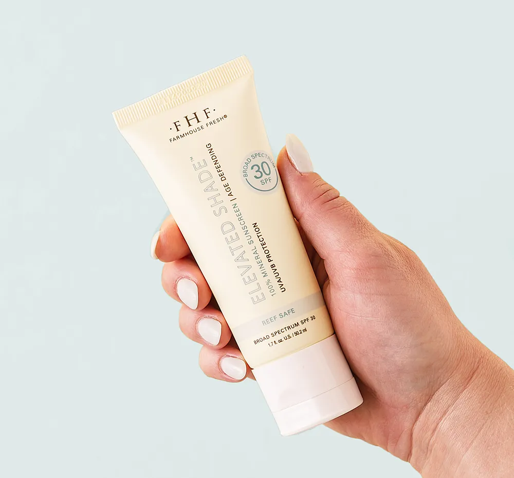 Elevated Shade® Age-Defending 100% Mineral Sunscreen | Farmhouse Fresh