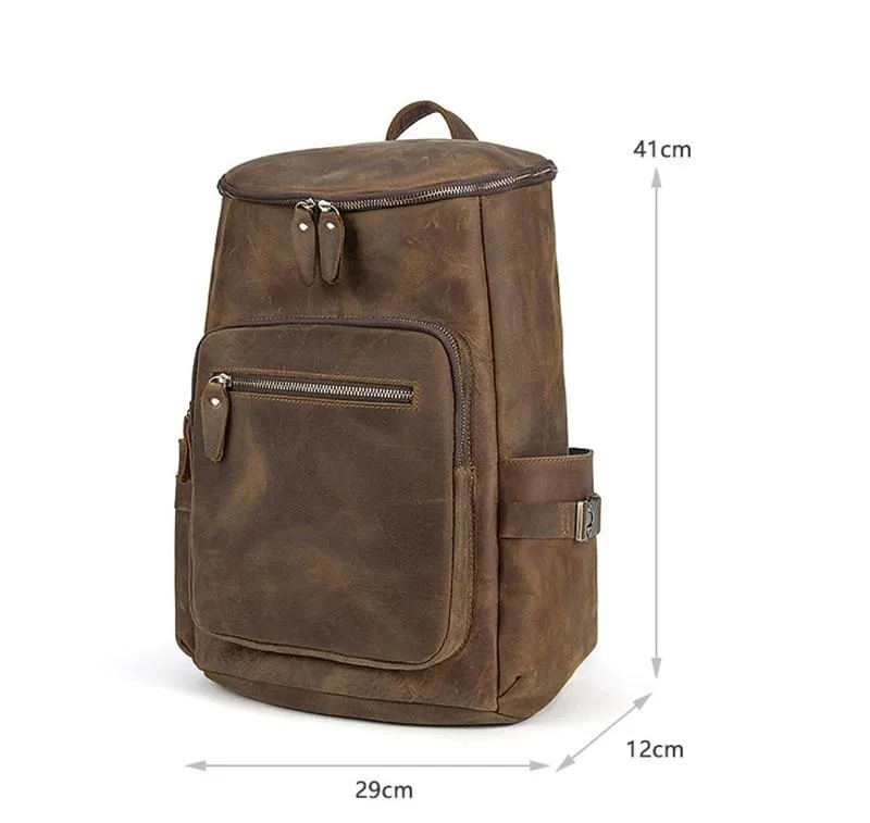 Faulkner Handcrafted Leather Backpack