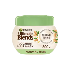 GARNIER ULTIMATE BLENDS YOGURT HAIR MASK ALMOND CRUSH 300ML