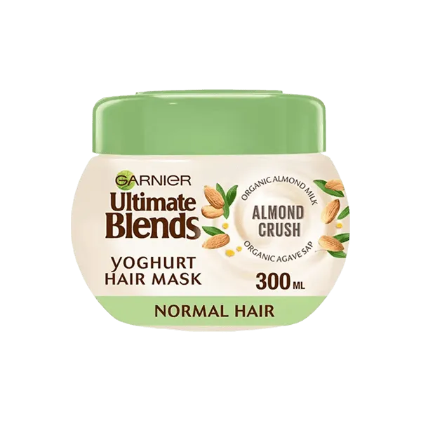 GARNIER ULTIMATE BLENDS YOGURT HAIR MASK ALMOND CRUSH 300ML