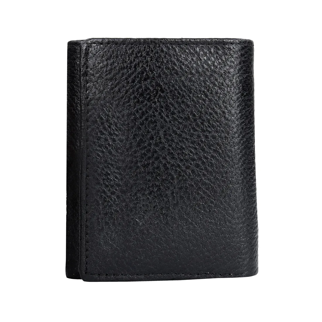 Genuine Grained Leather Trending Trifold Wallet For Men