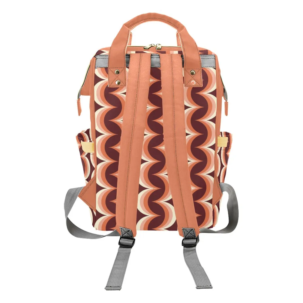 Groovy Waves Multi-Function Backpack