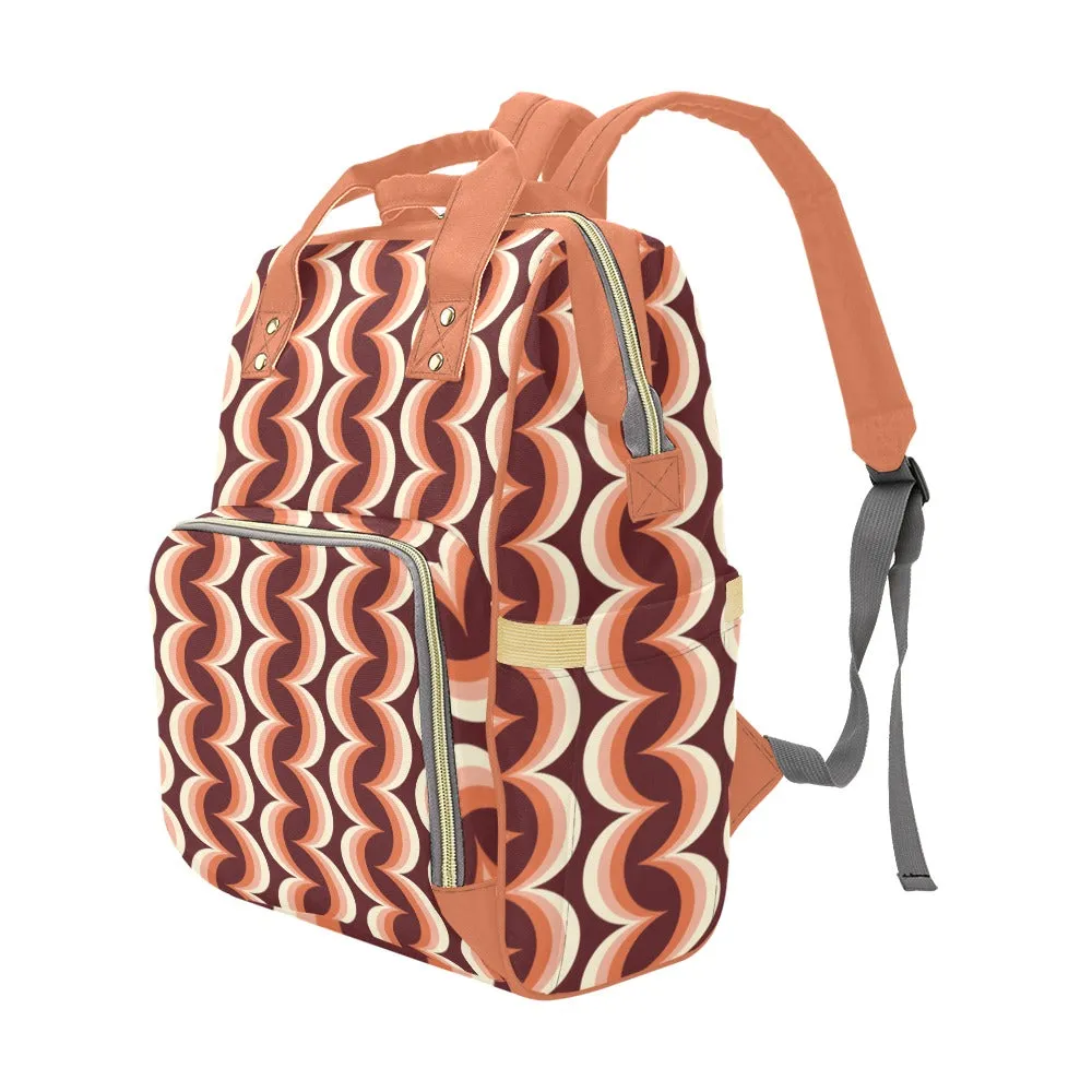 Groovy Waves Multi-Function Backpack