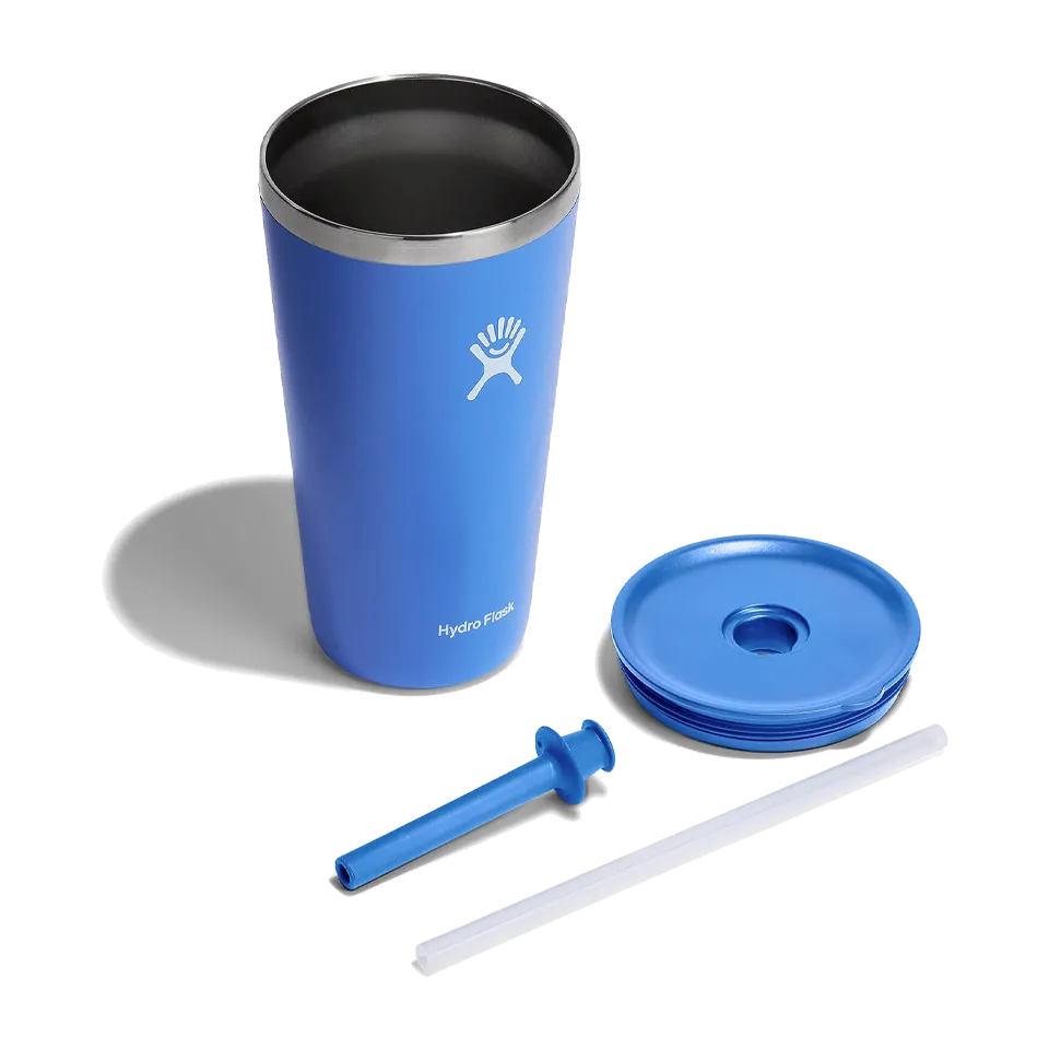 Hydro Flask 28 oz All Around Tumbler with Straw Lid Cascade