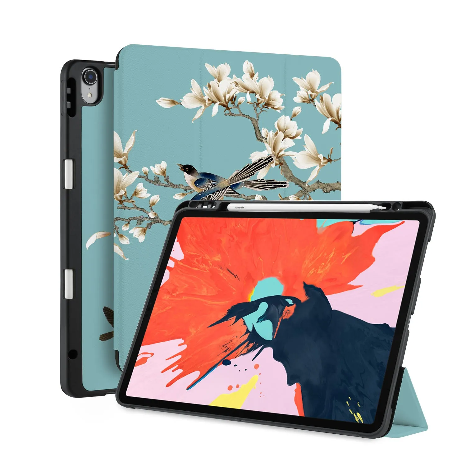 iPad Trifold Case - Birds