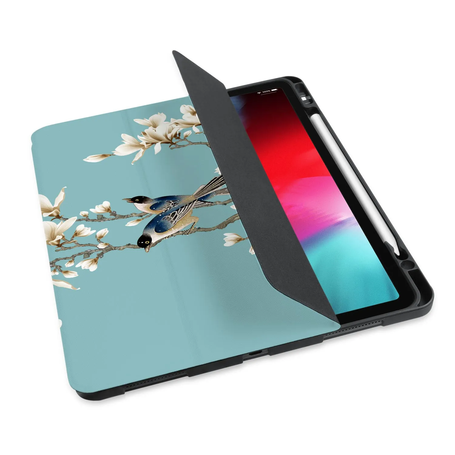 iPad Trifold Case - Birds
