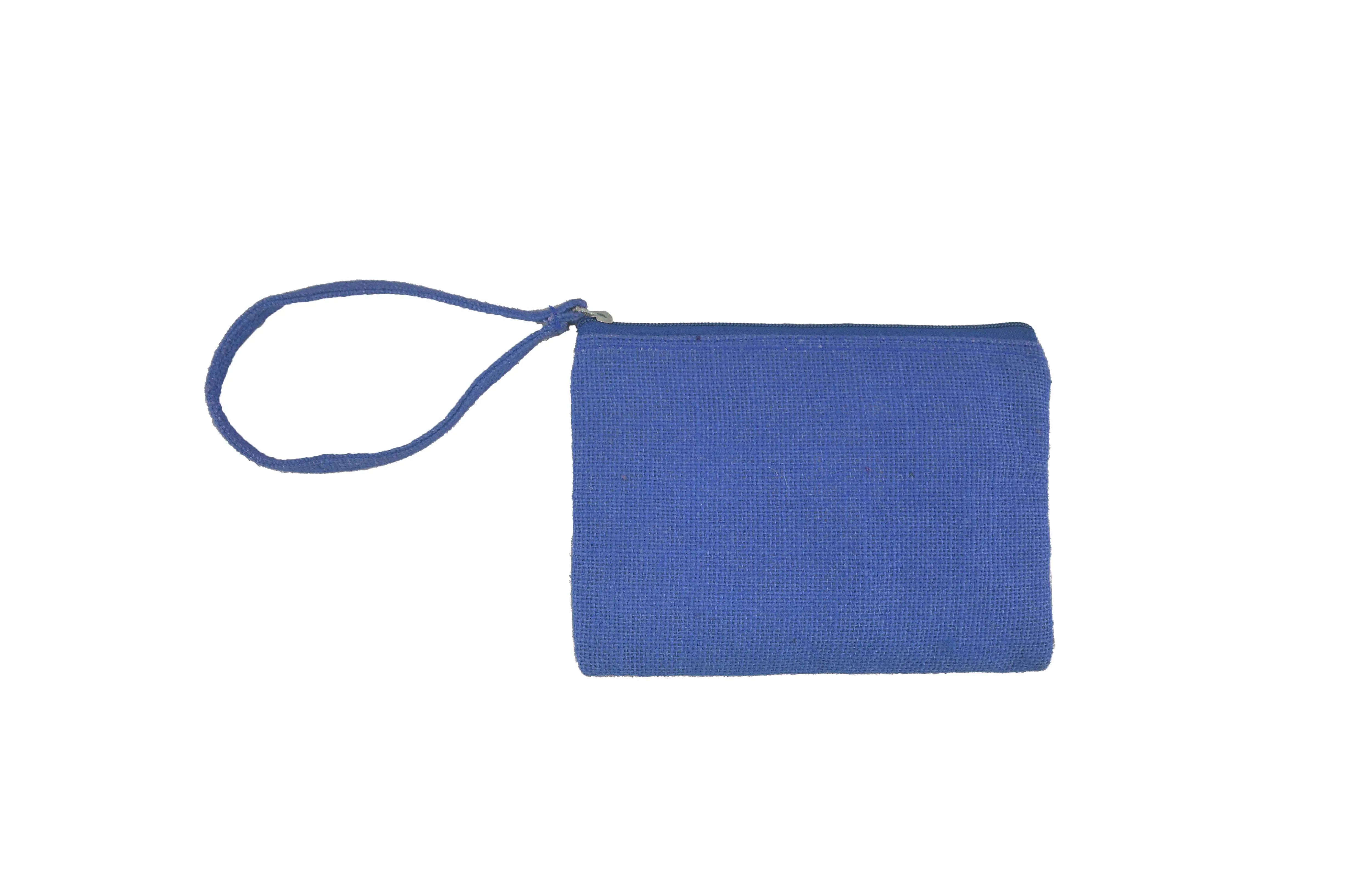 Jute Zipper Pouch (Pack Of 5)