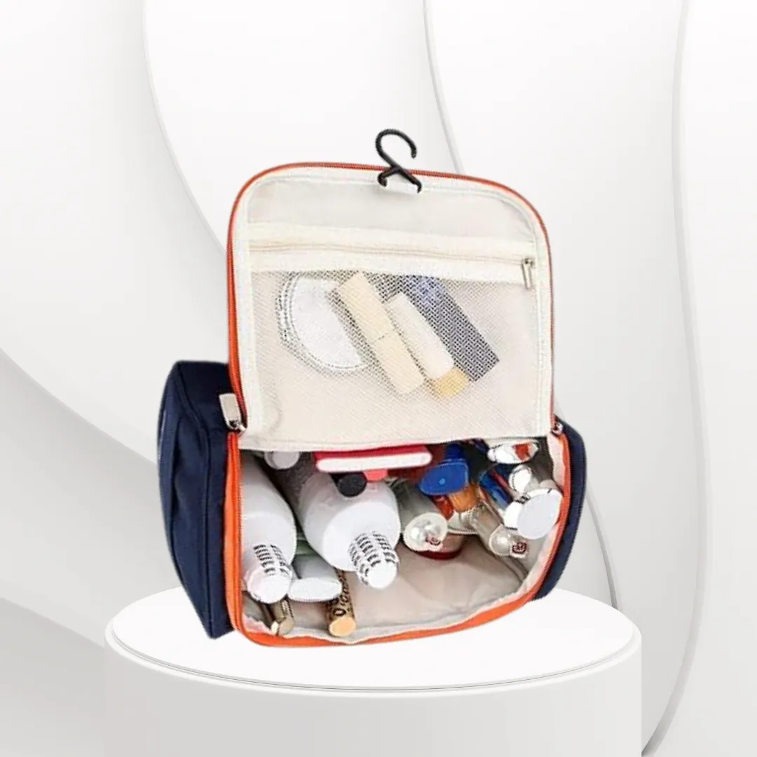 Large Travel Cosmetics and Tech Case