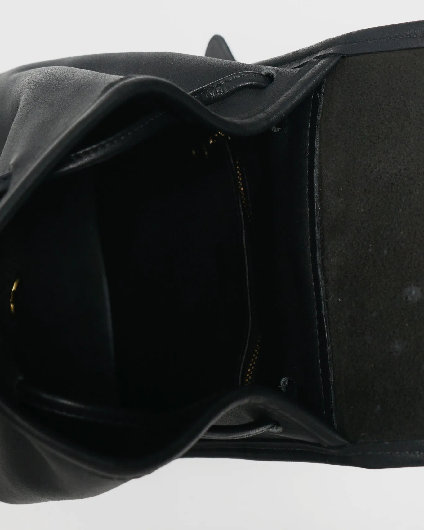 Leather Backpack / Black