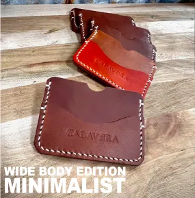 Minimalist Card Wallet - Wide Body