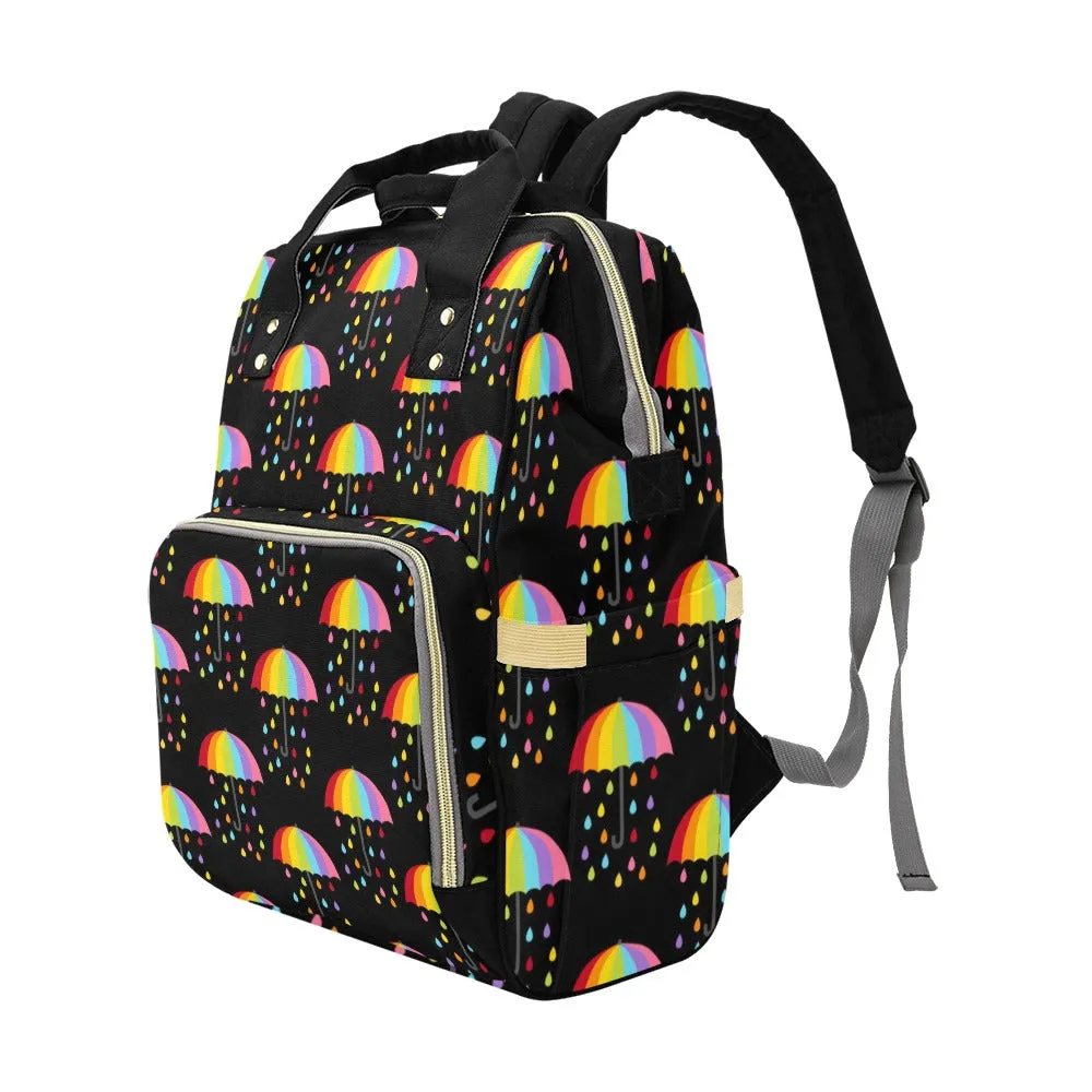 Raining Rainbows Multi-Function Backpack