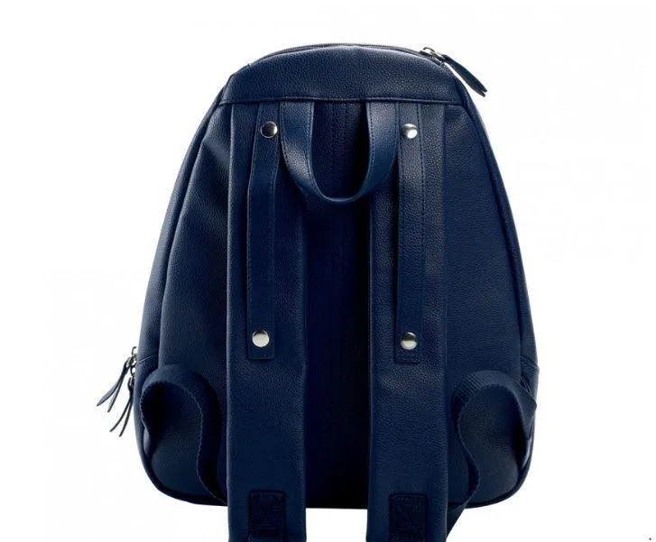 San Francisco Nappy Backpack - Blue with Snake Print
