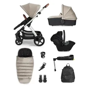 Silver Cross Tide 3 in 1 Bundle in Stone