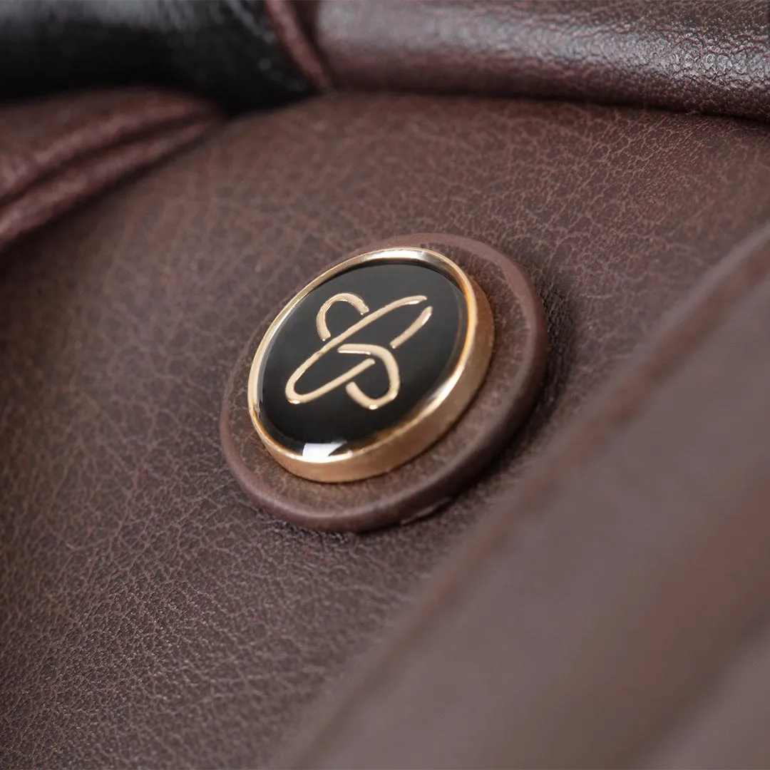 Silver Cross Vegan Leather Changing Rucksack - Cocoa
