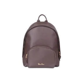 Silver Cross Vegan Leather Changing Rucksack - Cocoa