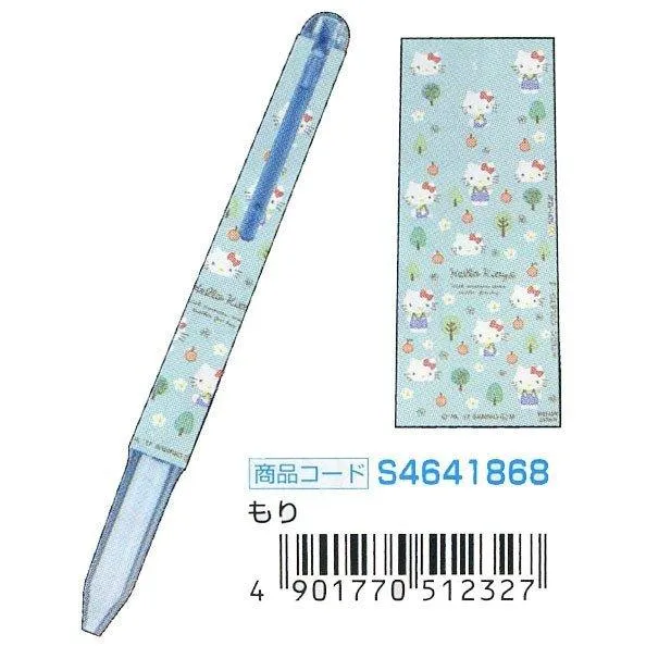 Sun-Star HI-TEC-C COLETO Hello Kitty SANRIO Tri-color Pen Case Light Blue S4641868