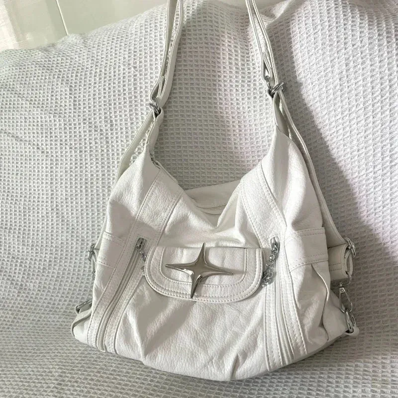 Uniwim Y2K White Shoulder Bag
