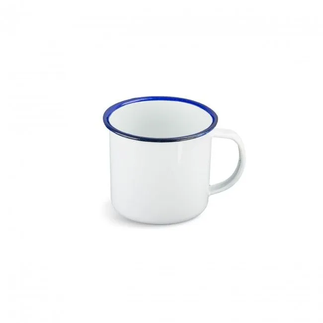 White Vintage Enamel Mug