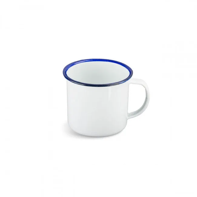 White Vintage Enamel Mug