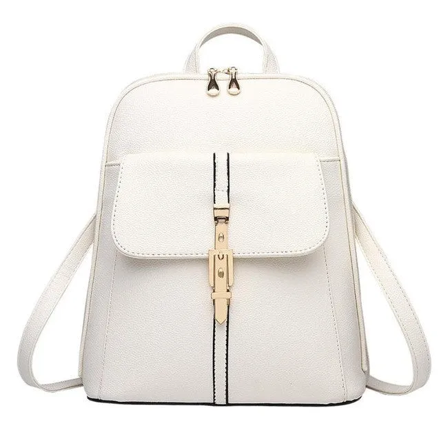 Women Backpack Bags Rucksack Leather Backpacks Schoolbags Women Bag Travel Shoulder Bag mochila feminina #25