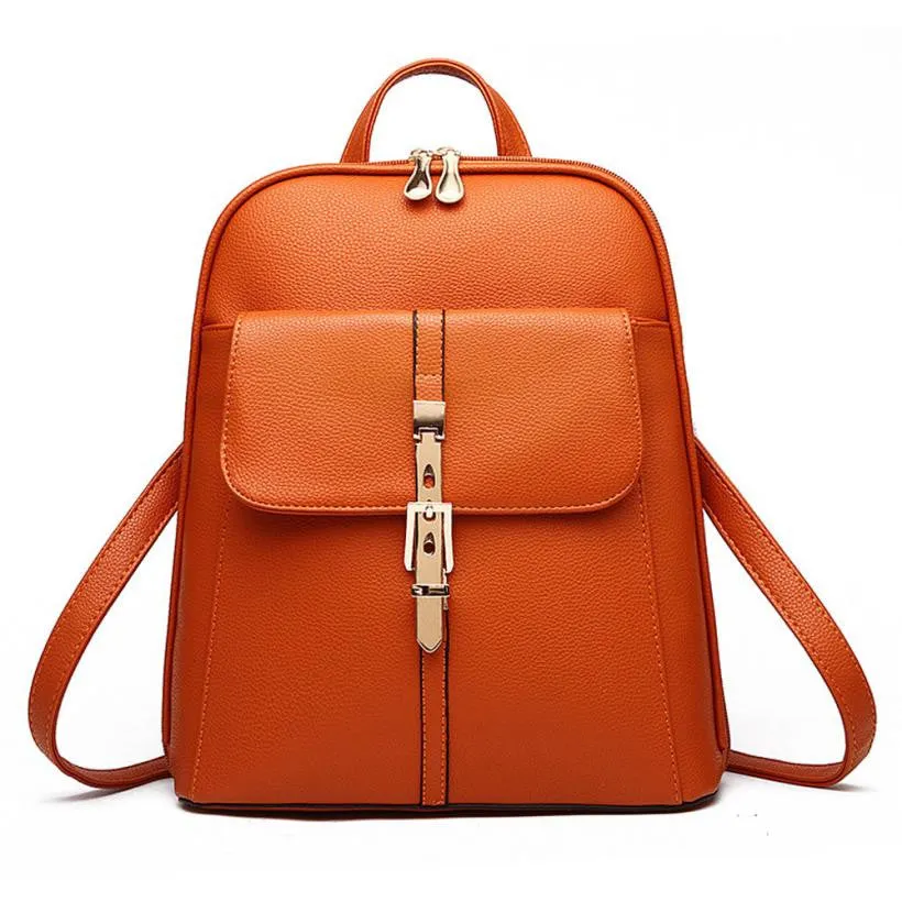Women Backpack Bags Rucksack Leather Backpacks Schoolbags Women Bag Travel Shoulder Bag mochila feminina #25